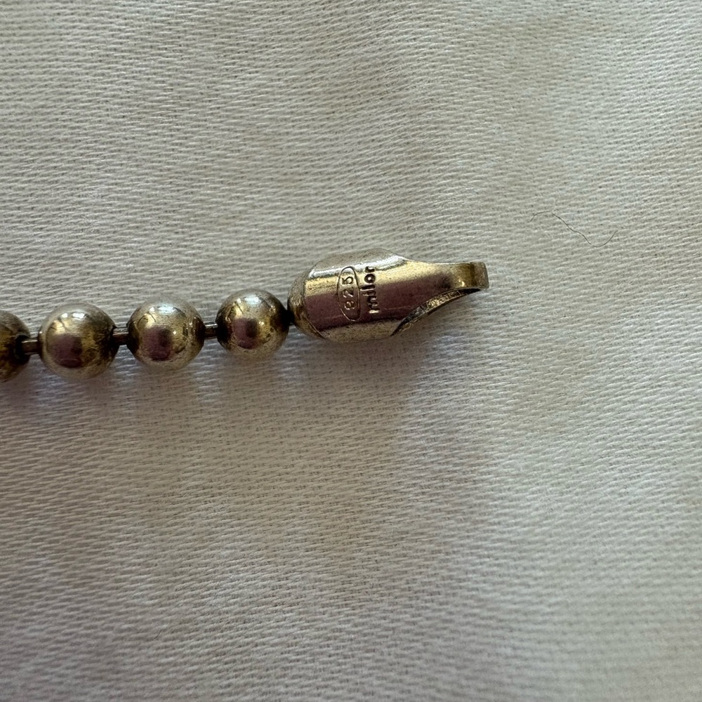 Milor Italy 3.5mm Ball 925 Sterling Bracelet 7g 8” - Picture 7 of 7